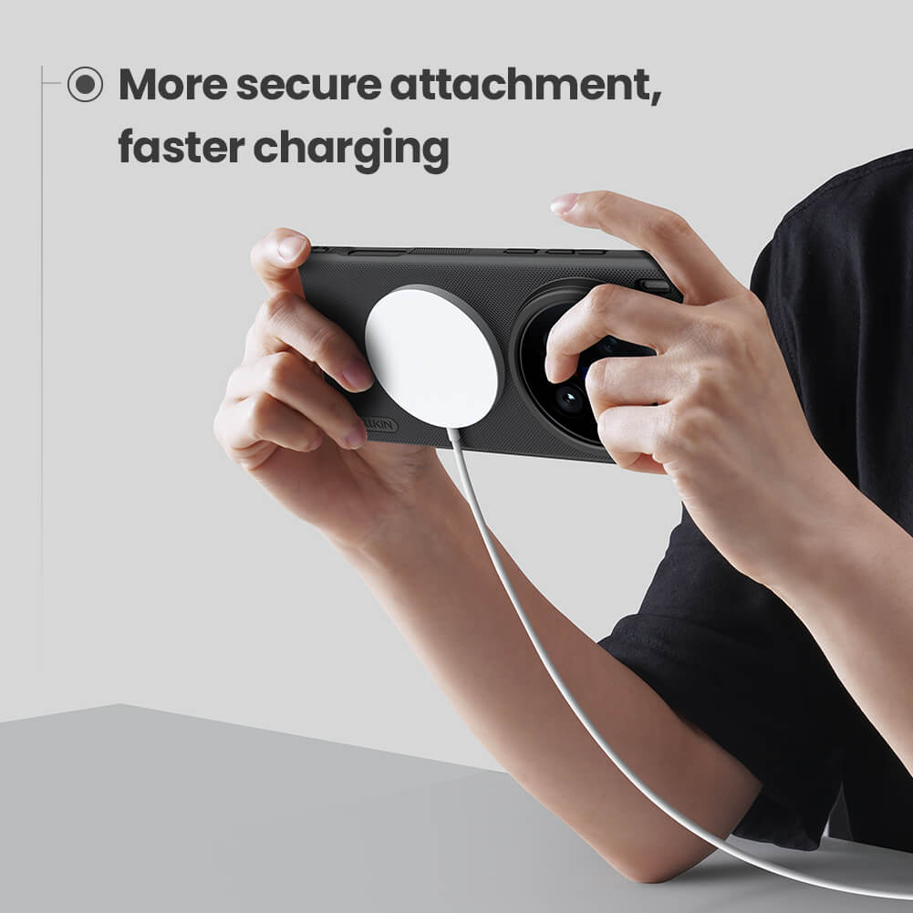 Чехол-крышка NILLKIN для Vivo X200 Ultra (серия Frosted shield Pro Magnetic case)